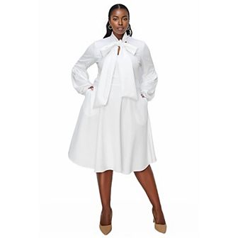 Plus Size Bekah Flare Pocket Dress
