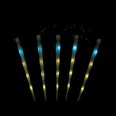 19.5" Vibrantly Colored Snowfall Christmas Light Tubes