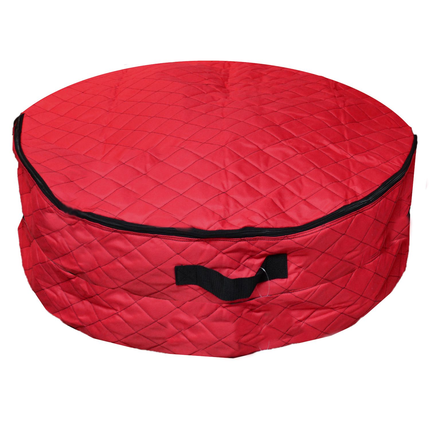 Honey-Can-Do Red 30-Inch Wreath Storage Bag