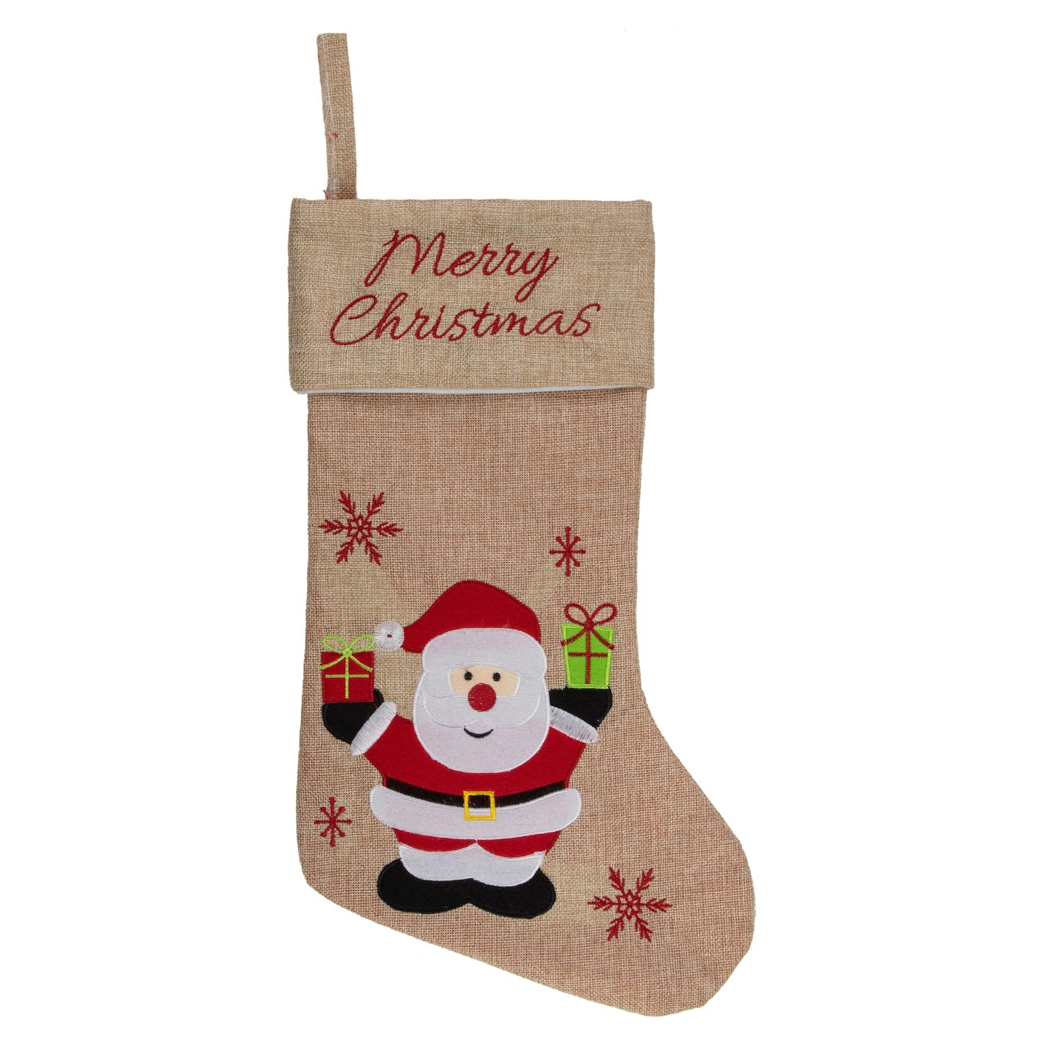 Felt Christmas Stockings - 14 Inch - 12 Count: Rebecca's Toys & Prizes