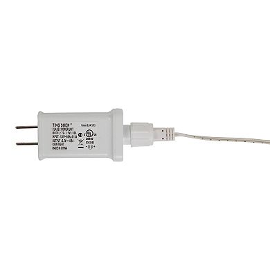 23" Lighted Snowflake with Controller Window Silhouette Christmas Decoration