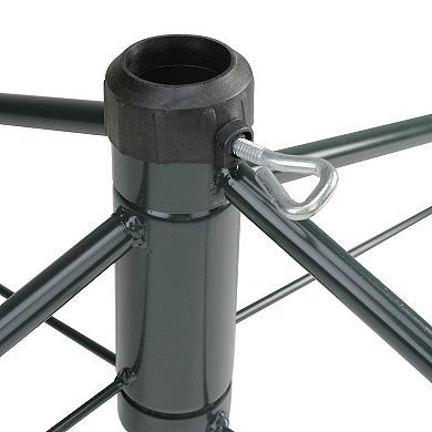 Green Metal Christmas Tree Stand for 6.5'-7.5' Artificial Trees