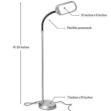 Brightech Litespan Slim 55" Led Floor Lamp With Adjustable Color Temperatures