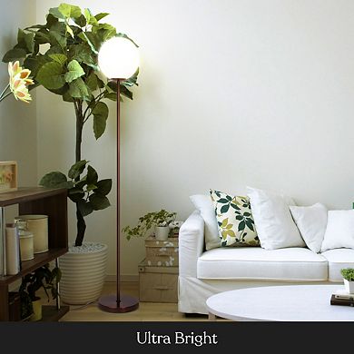 Luna LED Floor Lamp - Bronze