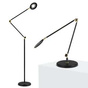 Brightech Sage 68" Led 2-in-1 Floor Or Desk Lamp With 3 Color Modes