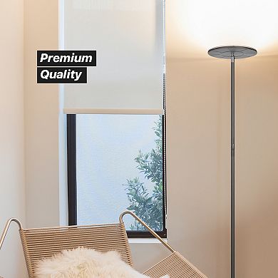 Brightech Sky Flux 67" Led Floor Lamp With 3 Color Temperature Options