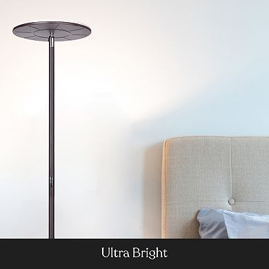 Brightech Sky Flux 67" Led Floor Lamp With 3 Color Temperature Options
