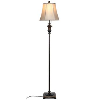 Brightech Sophia 63" Led Classic Floor Lamp With Fabric Shade