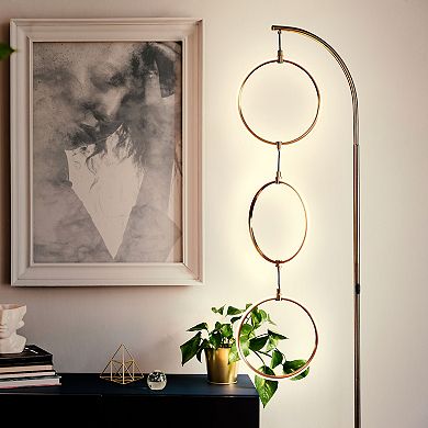 Nova LED Floor Lamp - Brass