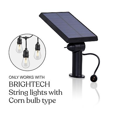 Ambience Solar Panel Replacement Compatible Only With Brightech 1W Corn Bulb String Lights