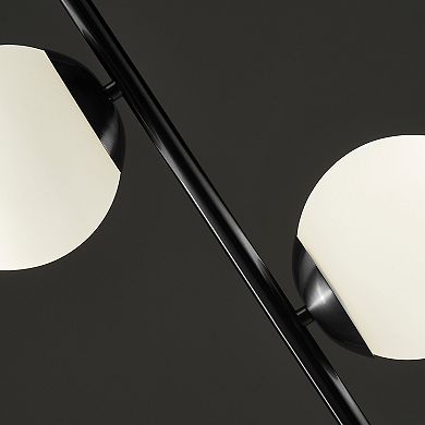 Brightech Sphere 65" Led Modern Tree Floor Lamp With Frosted Globes