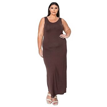 Plus Size Everyday Essential Tank Maxi Dress