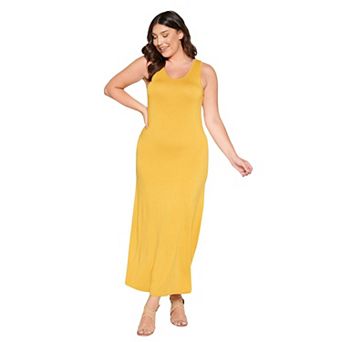 Plus Size Everyday Essential Tank Maxi Dress