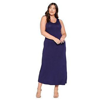 Plus Size Everyday Essential Tank Maxi Dress