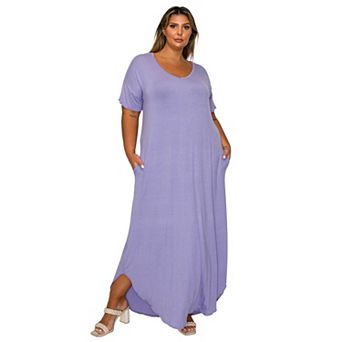 Plus Size Scarlett Pocket Maxi Dress