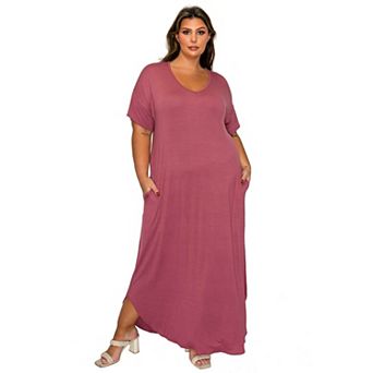 Plus Size Scarlett Pocket Maxi Dress