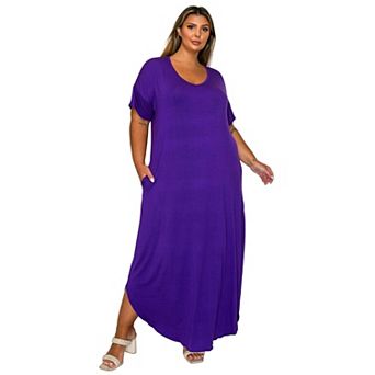 Plus Size Scarlett Maxi Pocket Dress