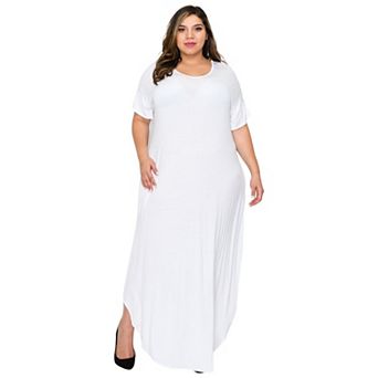 Plus Size Scarlett Maxi Pocket Dress