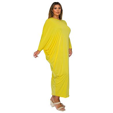 Plus Size Louella Asymmetrical Maxi Dress