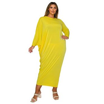 Plus Size Louella Asymmetrical Maxi Dress