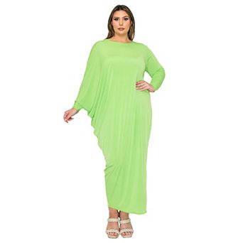 Plus Size Louella Asymmetrical Maxi Dress