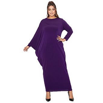 Plus Size Louella Asymmetrical Maxi Dress