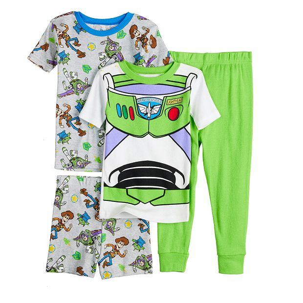 Toy Story Woody Toddler Boy Short Sleeve Shirt & Pants Pajamas New 4T