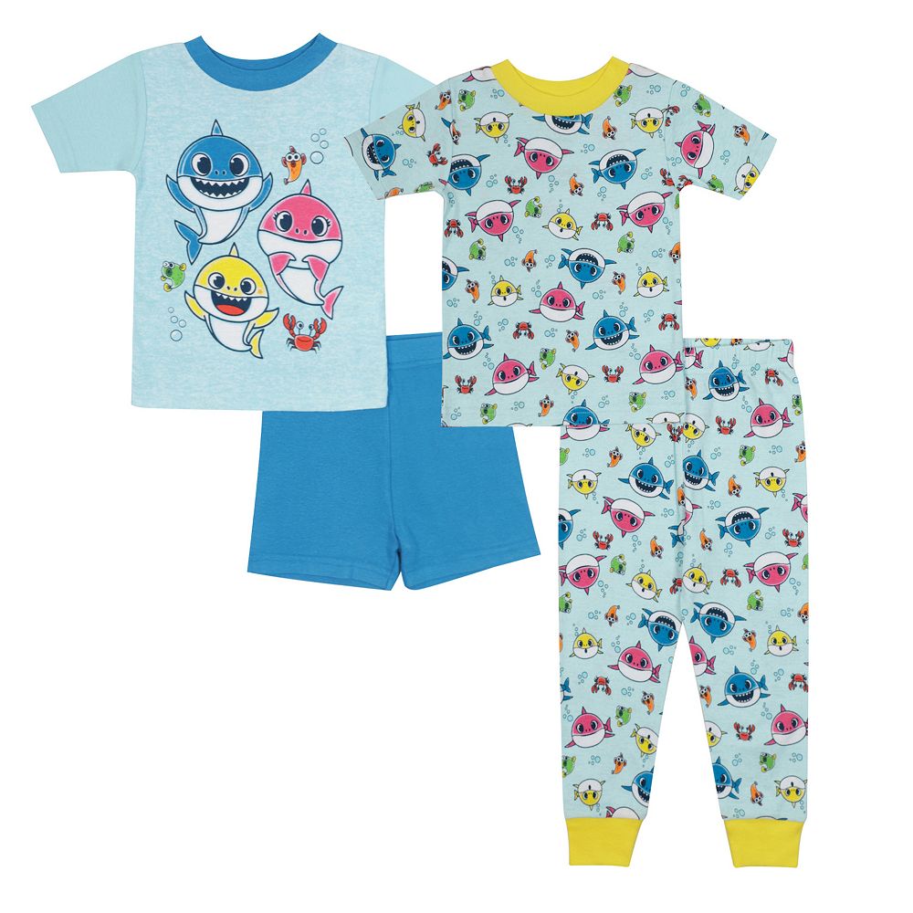 Summer Sky Shark Pajama Set