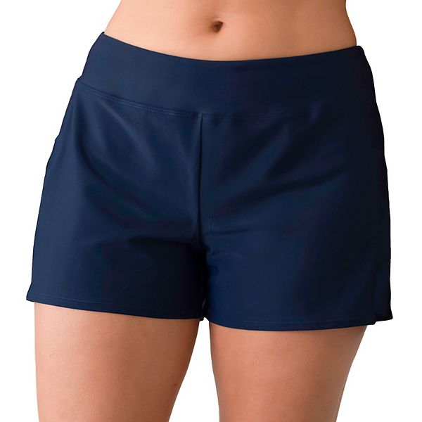 Women's Del Raya Tummy Slimmer Solid Swim Shorts