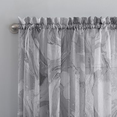 No. 918 Cristo Crushed Voile Sheer Rod Pocket Curtain Panel