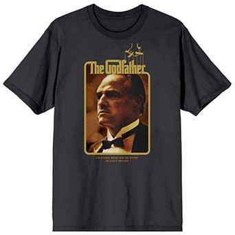 Juniors' The Godfather Movie Poster Graphic Tee