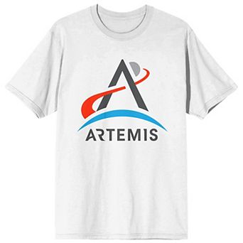 Juniors' NASA Artemis Logo Graphic Tee