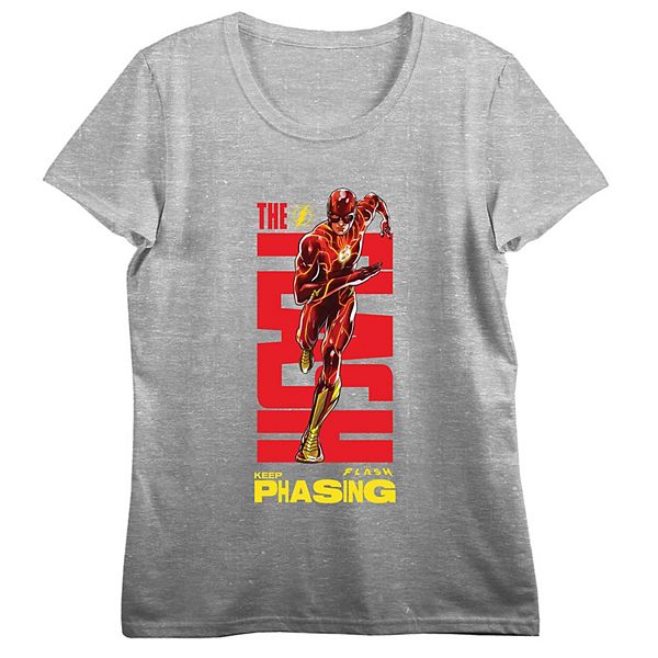 Juniors' DC Comics: The Flash Movie Phasing Graphic Tee