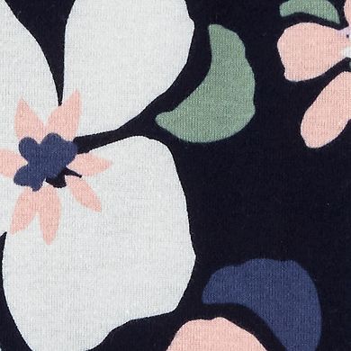 Toddler Girl Carter's Floral Snug Fit Footie Pajamas