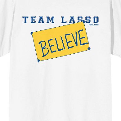 Juniors' Ted Lasso "Team Lasso Believe" Graphic Tee