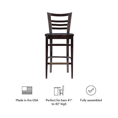 Linon Blairmont Barstool 2-piece Set