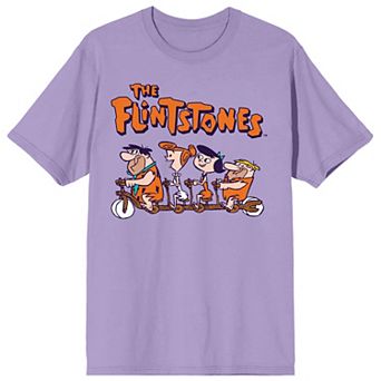 Juniors' The Flintstones Group Graphic Tee