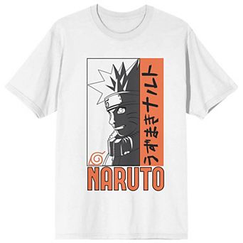 Juniors' Naruto Kanji Pose Graphic Tee