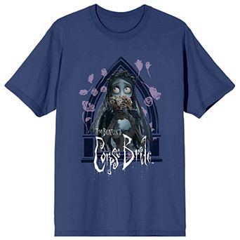Juniors' Corpse Bride Emily Roses Graphic Tee