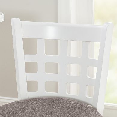 Linon Lola Counter Stool 2-piece Set