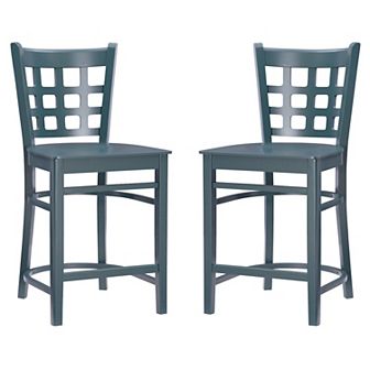 Linon Lola Counter Stool 2 pc Set