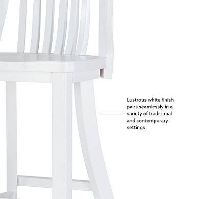 Linon Maylen Barstool 2-piece Set