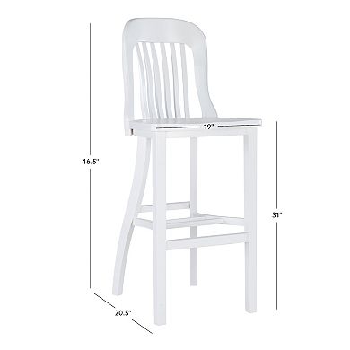 Linon Maylen Barstool 2-piece Set