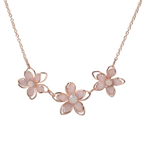 Lauren conrad rose 2025 gold necklace