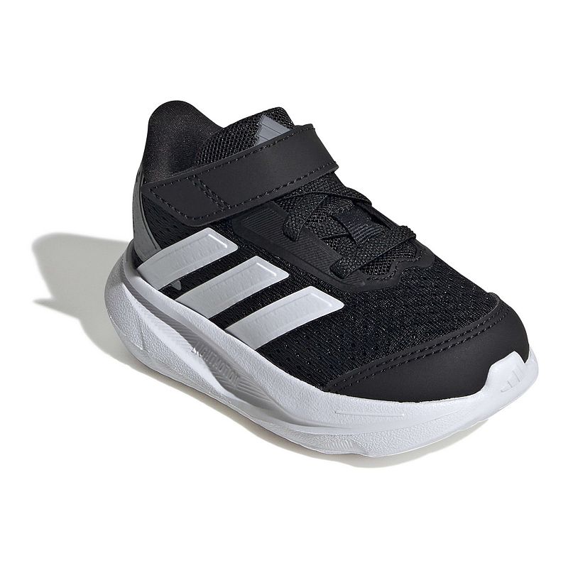 adidas Duramo SL Toddler Running Shoes, Toddler Boy's, Size: 7 T, Black White Gray