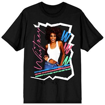 Men's Whitney Houston Tripe Tee