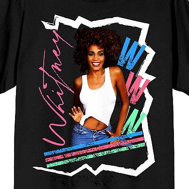 Men's Whitney Houston Tripe Tee