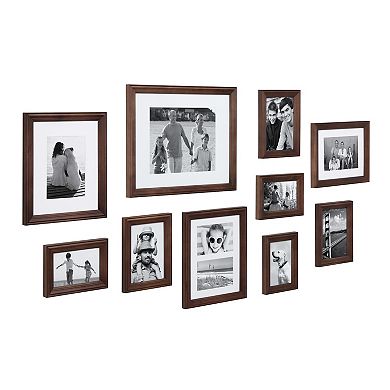 Kate and Laurel Bordeaux Gallery Large Collage Wall Frame 10-piece Set