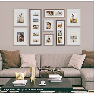 Kate and Laurel Bordeaux Gallery Collage Picture Frame 5-piece Set