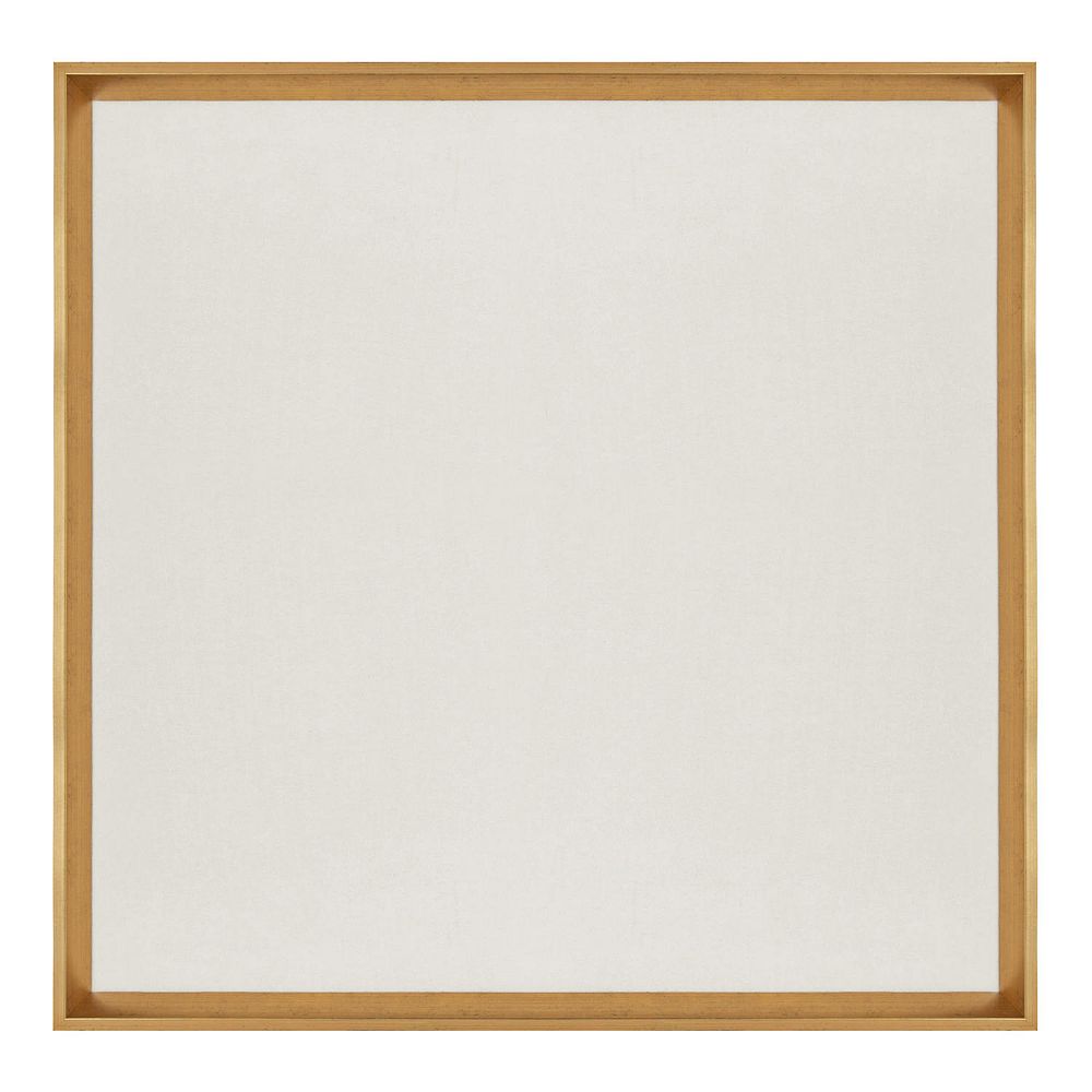Kate and Laurel Calter Framed Faux Linen Pin Memo Board Wall Decor